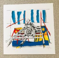 Rolf Knie, Original Lithografie „Enrico“