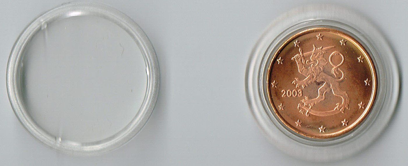 Alle Münzen: 2003_Finnland_1 Euro Cent_Probemünze – Neu (gemäss Beschreibung) aus Hombrechtikon von Fraese01