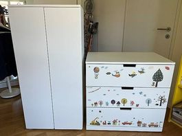 SMÅSTAD / PLATSA Kleiderschrank