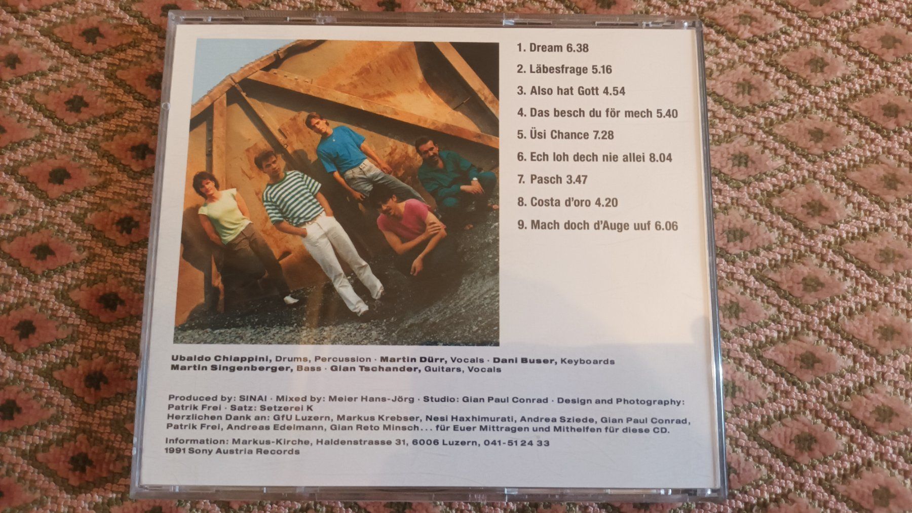 CDs: Rare CD - Sinai - Dream - 1991 - Rock – Gebraucht aus Bernex von Wannabehasbeen01 2