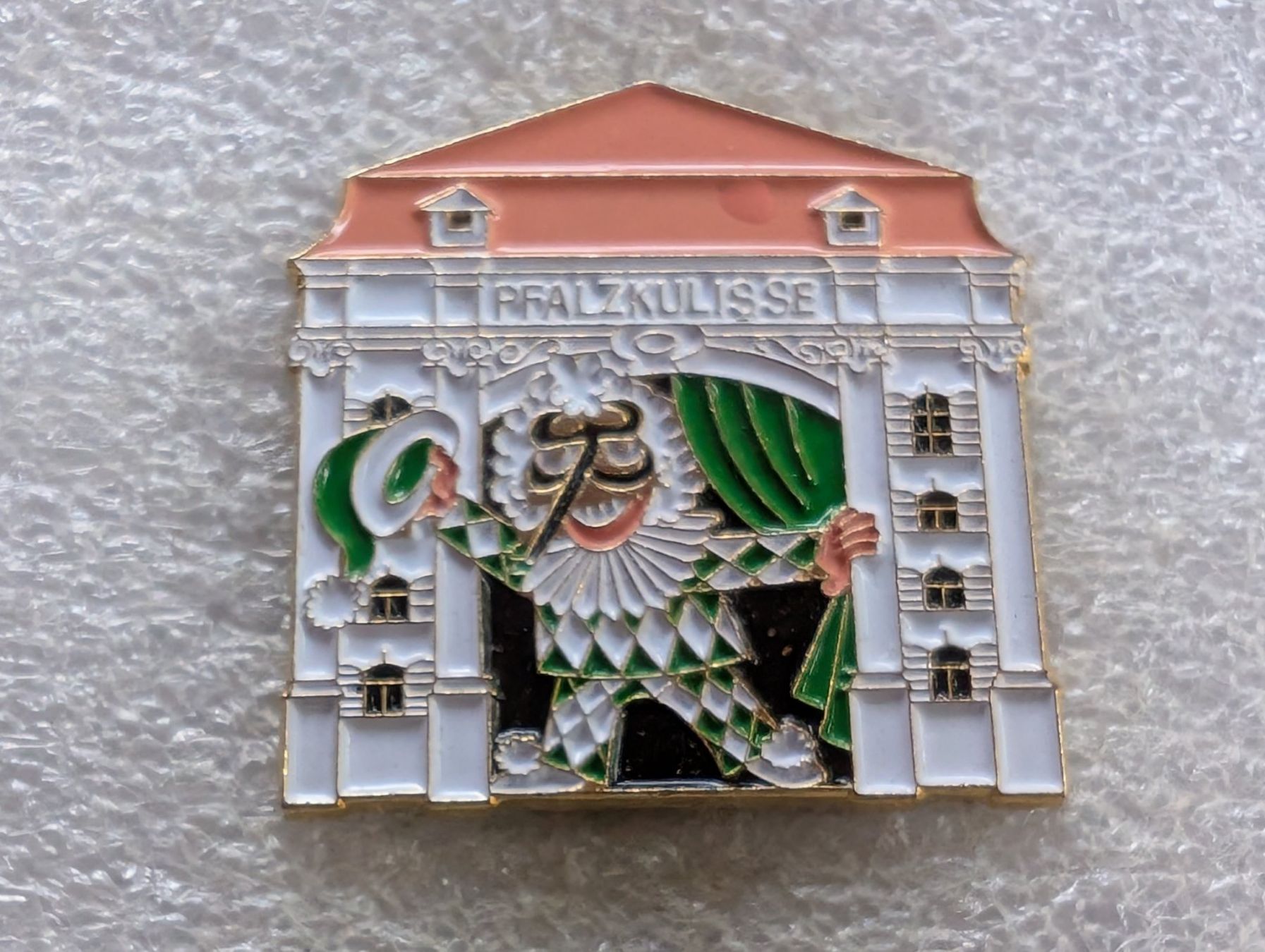 Placchette & Badge: Ansteckpin 199: Pfalzkulisse – Usato da Oppligen venduto da Pin-Fall-Shop