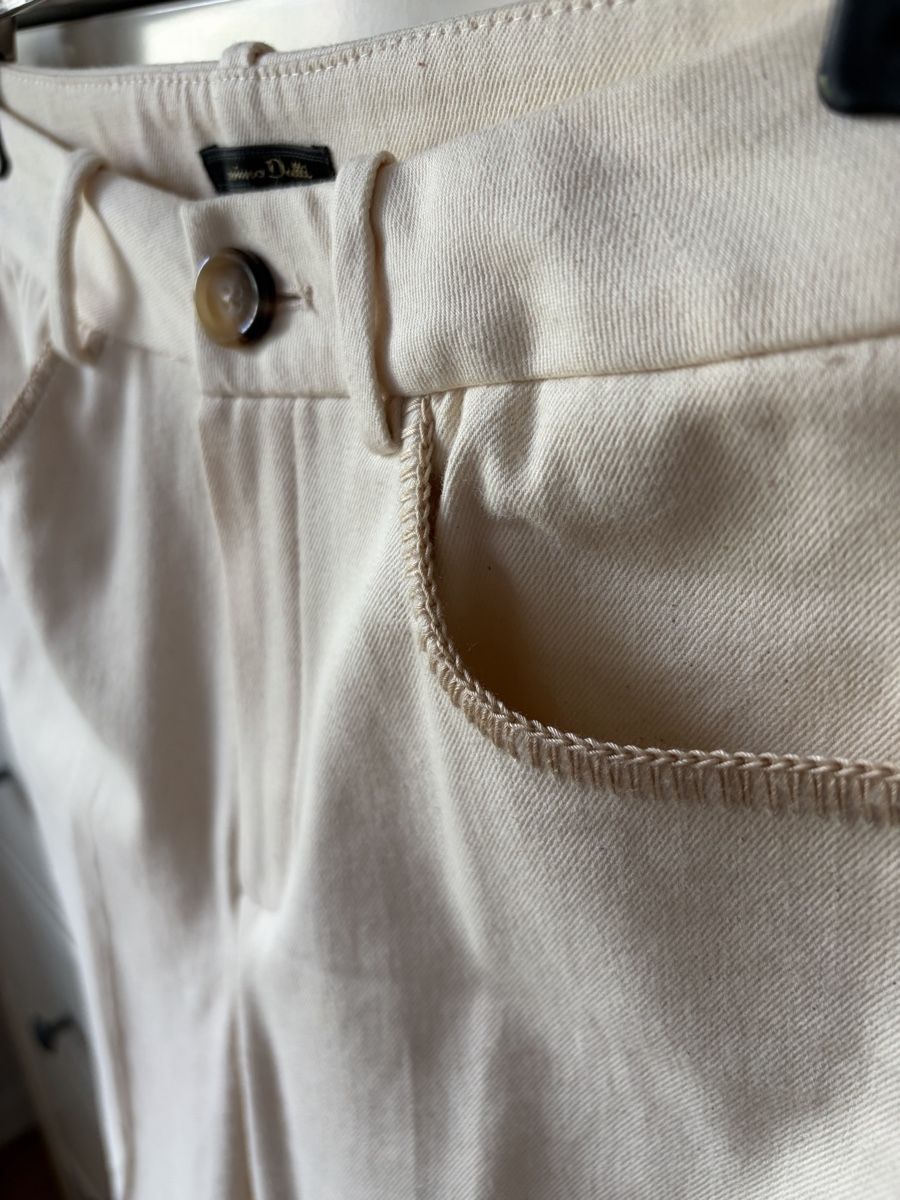 Massimo Dutti Pantaloni: Beige Massimo Dutti trousers, size 34 – Usato da Zug venduto da digalvao 1