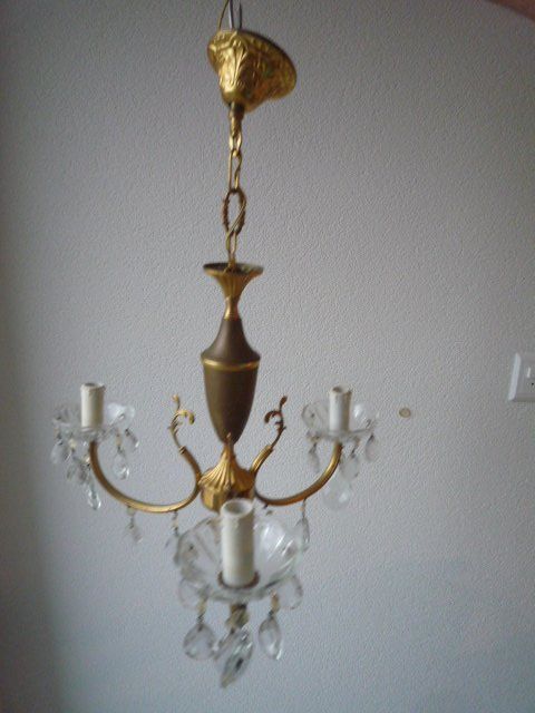 Lampade: Lustre à 3 bras - 3-armige Leuchte – Usato da Cortaillod venduto da Matteo18 1