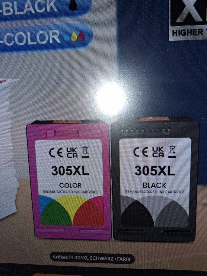 Hewlett Packard Cartucce per stampanti & toner: TONER HP 305XL BLACK + FARBE – Nuovo e nell'imballaggio originale da Tann venduto da elolecig