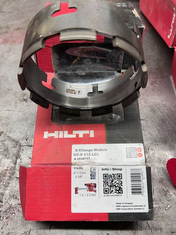 Bohrkrone Hilti DD-X 112 LCL X-Change Modul - Neu (Neu und ...