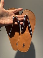 Ralph Lauren Flip Flop Leder neu, Gr. 40