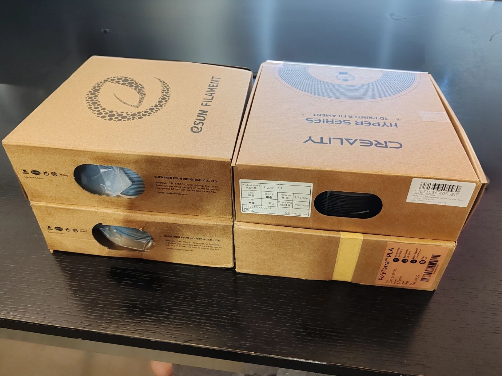 Imprimante 3D: 4x 3D Printer Filament: Creality, Polyterra, Esun - Neu – Neuf (Voir description) à Bern par PrettyGood