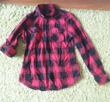 Chemise en flanelle femme