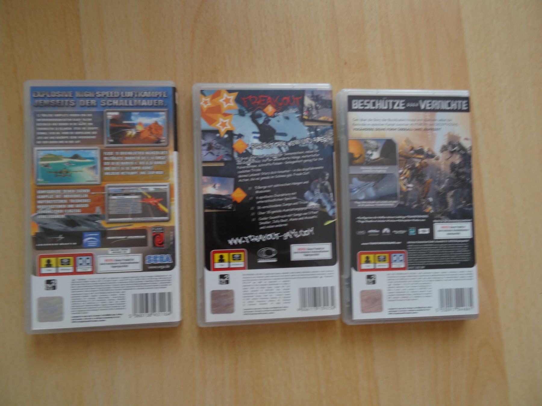 Giochi: 3 PSP Spiele ab Fr. 10.-- – Usato da Lupfig venduto da Buerkli20 2