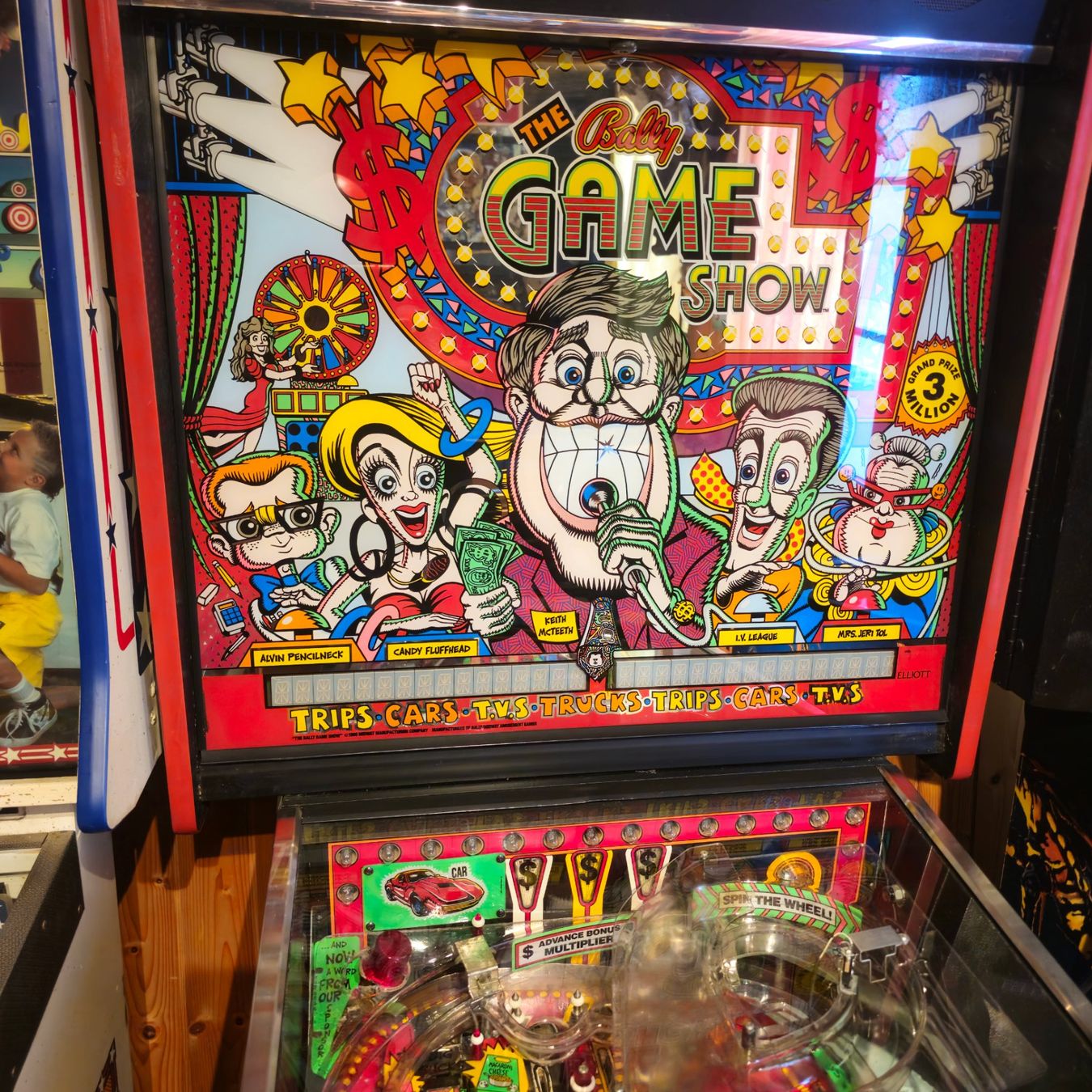 Flipper: Bally Flipperkasten Game Show – Usato da Büren an der Aare venduto da Flipperfinger88 1