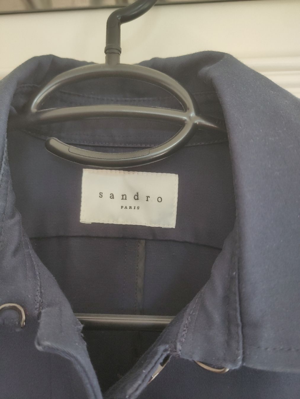 Sandro Cappotti: dunkelblauer Mantel von Sandro – Usato da Zürich venduto da capote02 2