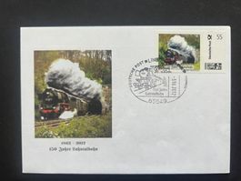 Lahntalbahn 2012 Sonderstempel   Luxusbrief  (B972)