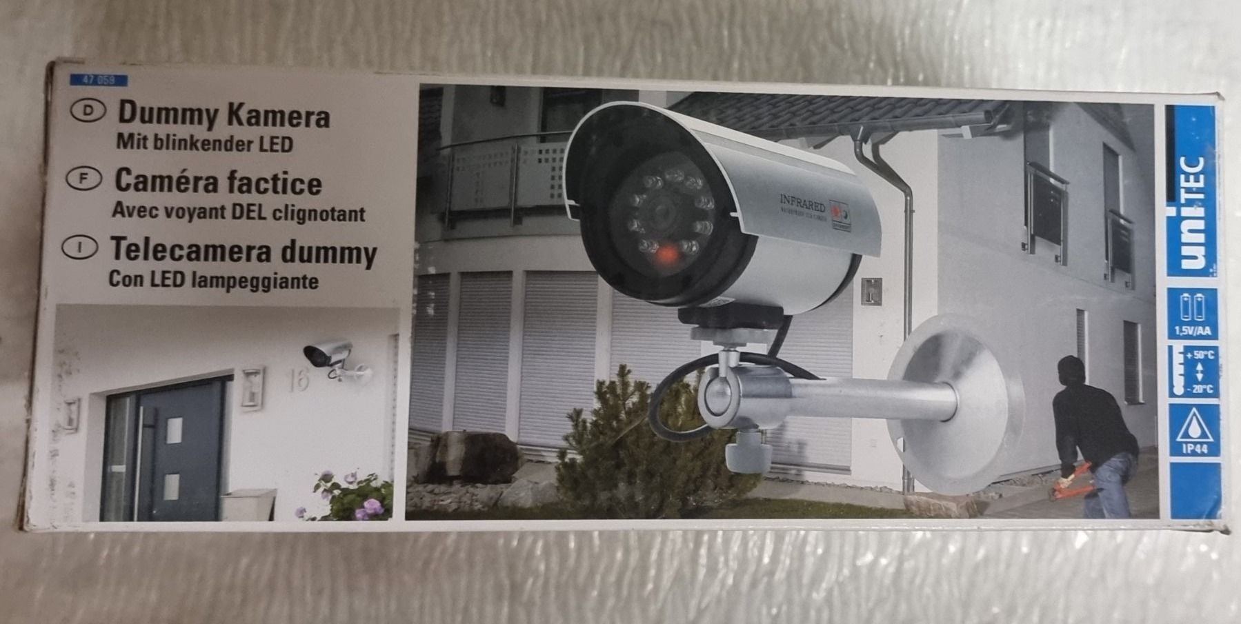 Sistemi d'allarme: Dummy Kamera mit Blinker – Nuovo e nell'imballaggio originale da Ermenswil venduto da Walkest