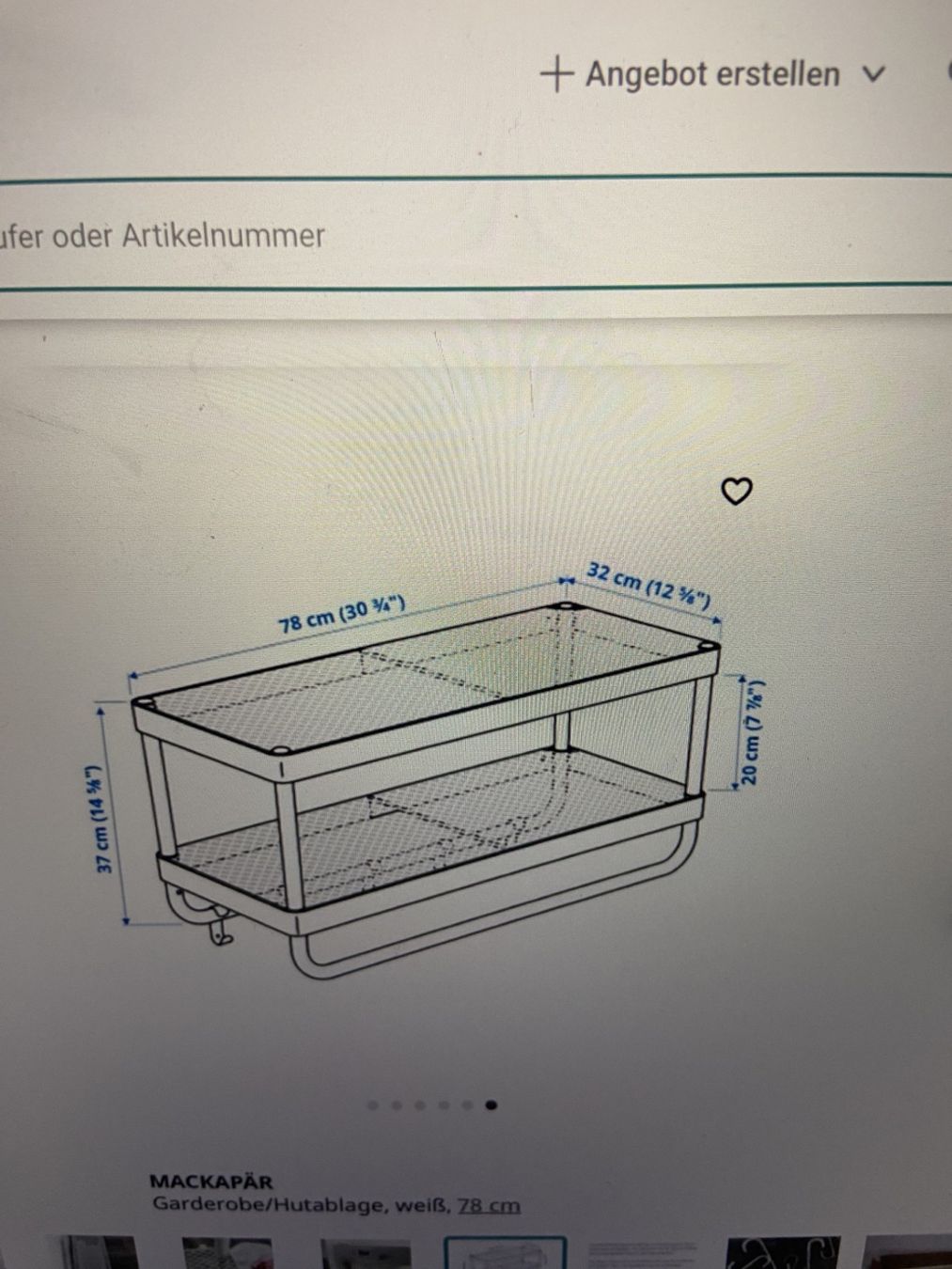 Ikea Scaffali: IKEA  MACKAPAR Gestell – Usato da Wald ZH venduto da Dorita777777 1