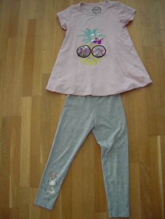 T-Shirt und Leggins Gr 98 104