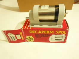 BOOT MOTOR GRAUPNER GETRIEBEMOTOR 12V DECAPERM 5-POL NEU+OVP