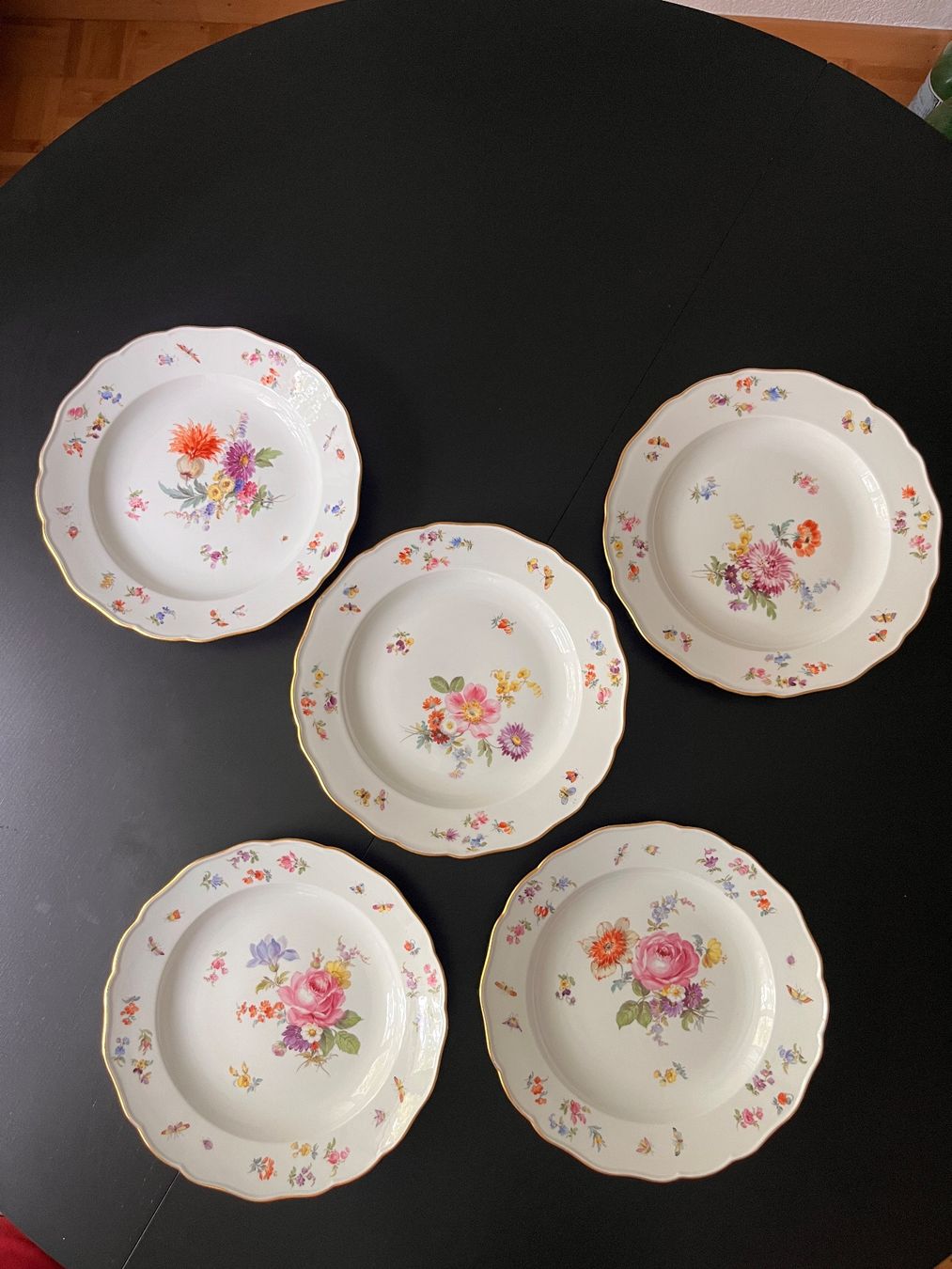 Teller: 5 x Meissen Teller - Top Zustand – Gebraucht aus Zürich von Nowstalgia