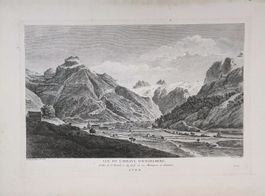 Engelberg Originalkupferstich 1780