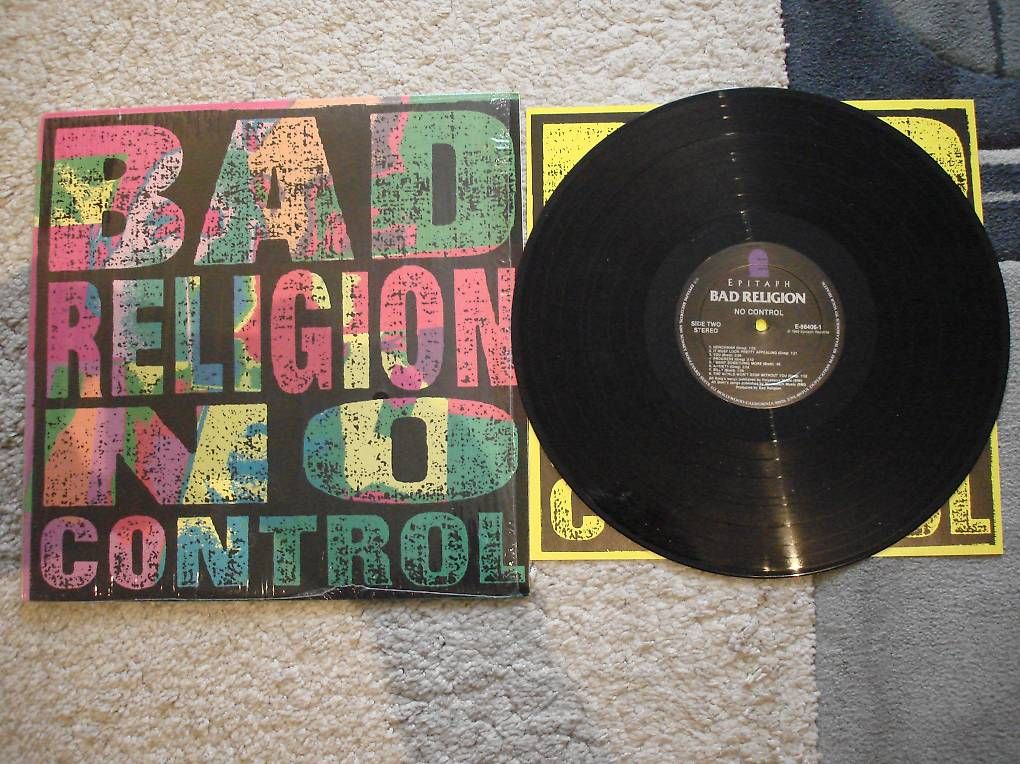 Dischi in vinile: BAD RELIGION LP  "NO CONTROL "  ORIGINAL 2.NOV. 1989 – Usato da Niederweningen venduto da tsnuk333 2
