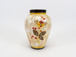 Deruta Keramikvase Italien handbemalt 25 cm