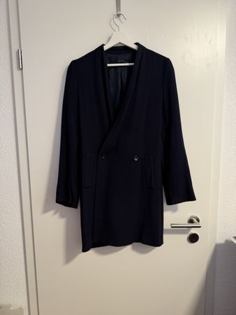 Zara Mantel dunkelblau doppelreihig  XS