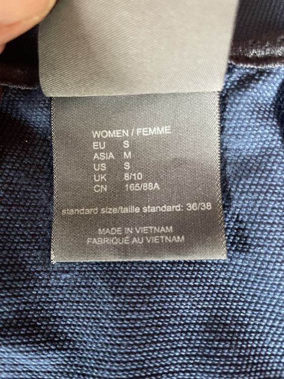 Jack Wolfskin Giacche: Jack Wolfskin Damen Softshelljacke Gr. S, blau – Usato da Obstalden venduto da Tindli2 2