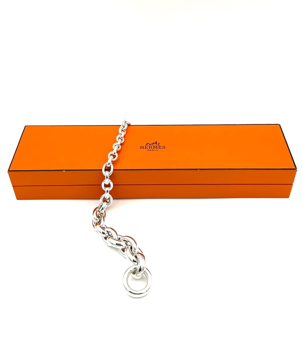 Hermès Bracciali & Braccialetti: HERMES. Collection "Crescendo", bracelet argent 925/00 – Usato da Renens VD venduto da Diademe.sarl 6