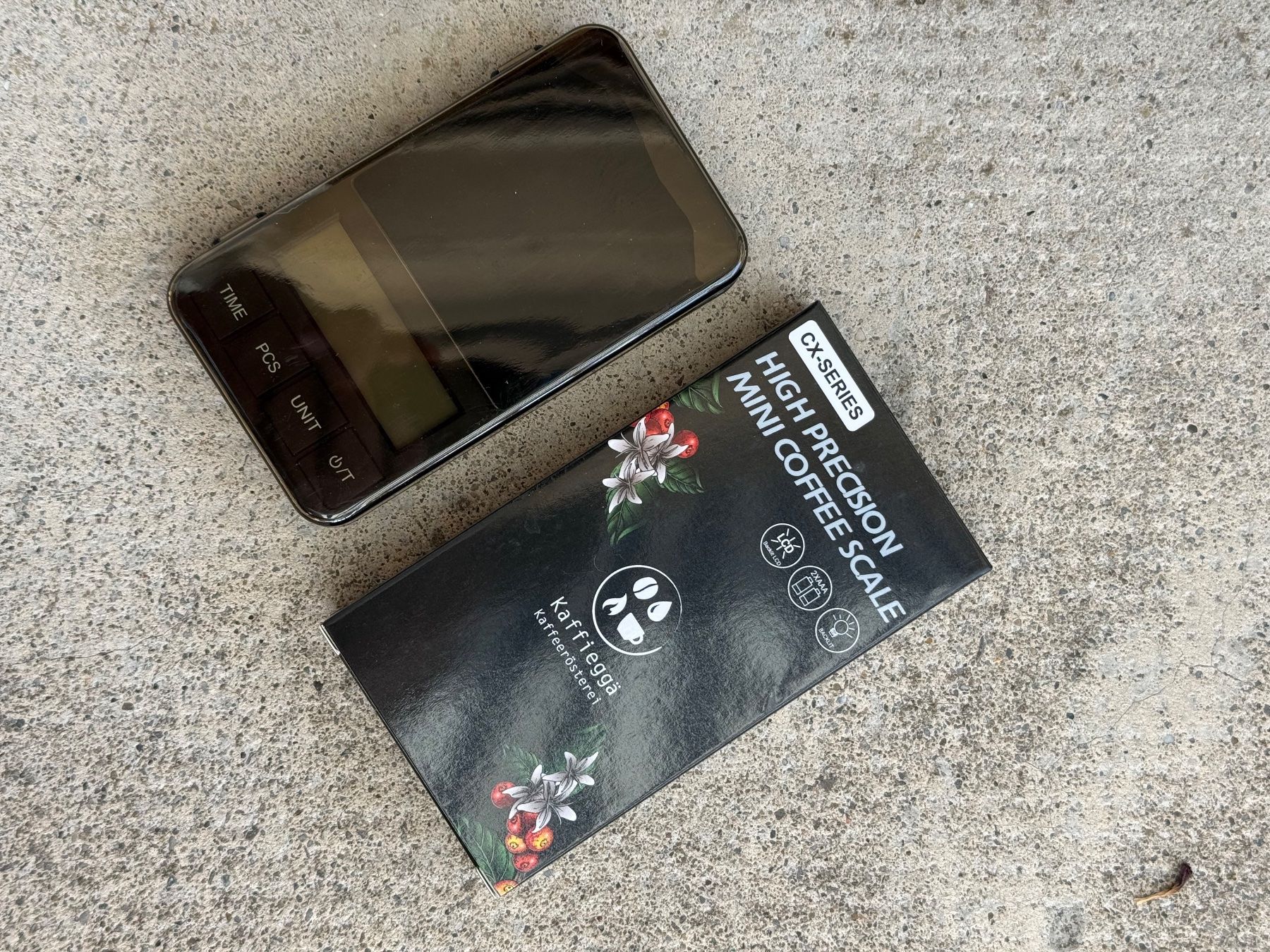 Accessori da laboratorio: CX-Series Mini Kaffeewaage mit Timer, neu, nie gebraucht – Nuovo e nell'imballaggio originale da Windisch venduto da san_59bp 1