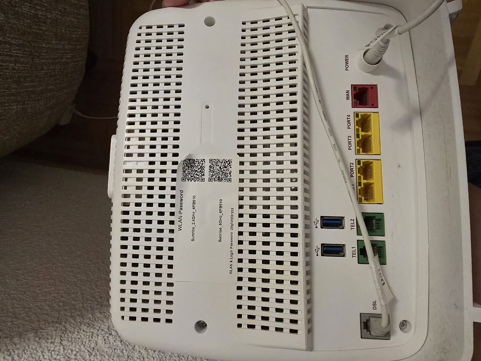 Sunrise Modems & Router: Sunrise Router – Gebraucht aus Sulgen von Einkaufer 1