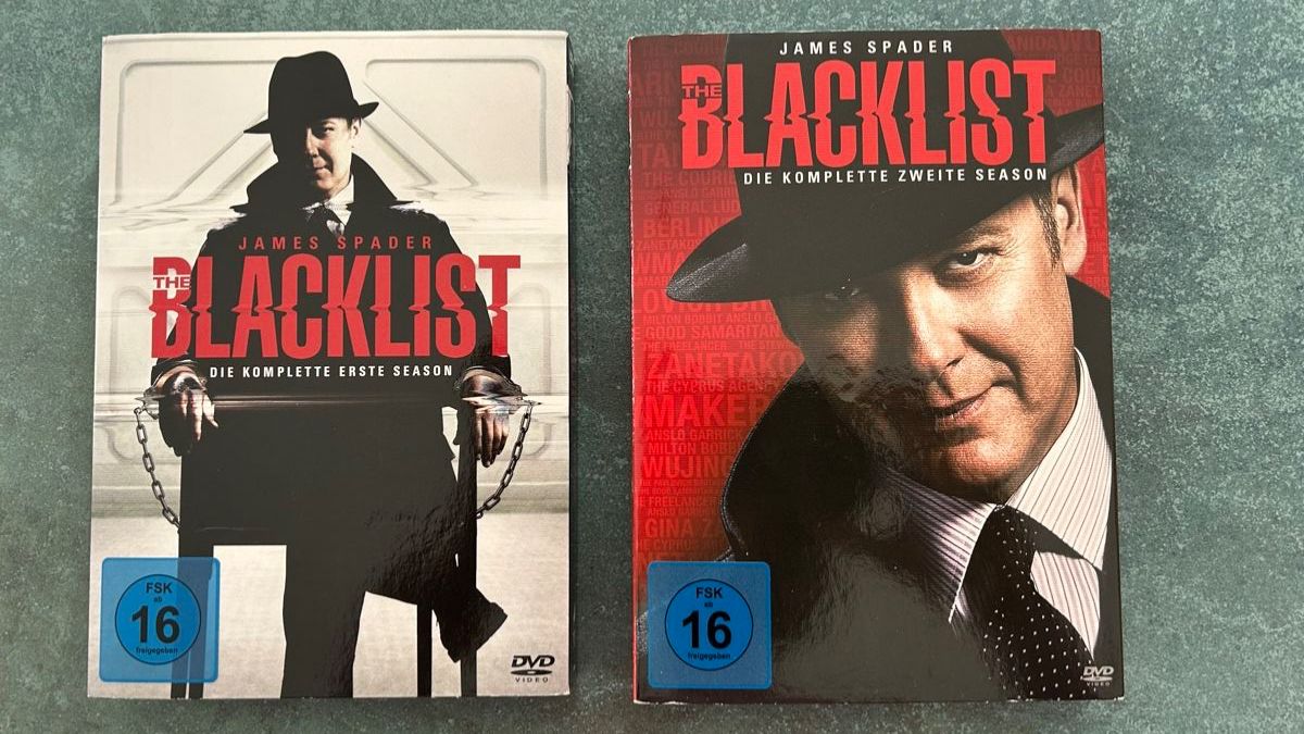Tutti i DVDs: BLACK LIST 2 x 5 DVD – Usato da Nidfurn venduto da cejeisda