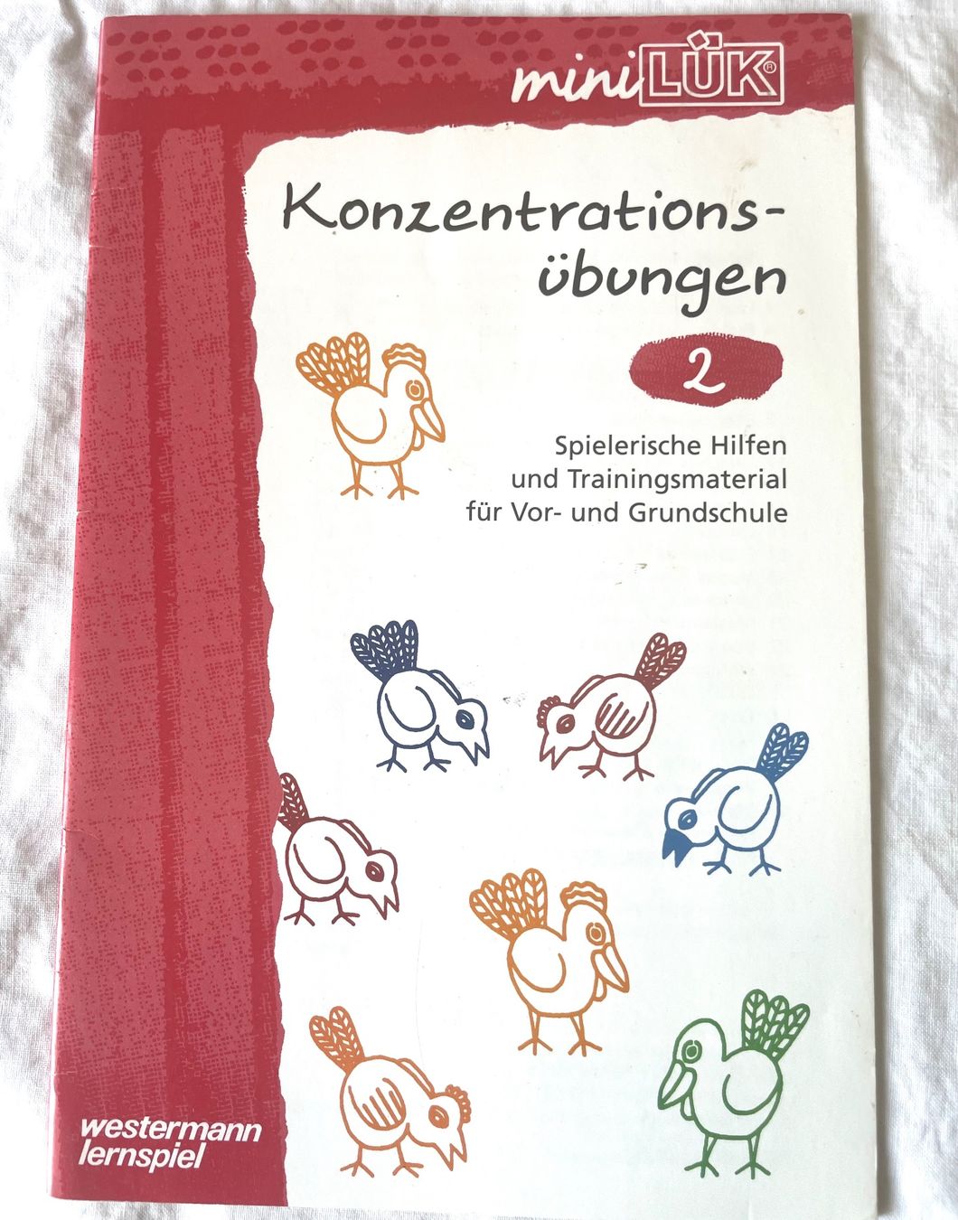 Giochi: Mini-Lük-Heft: Konzentrationsübungen 2 – Usato da Stilli venduto da elaf23031974