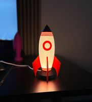 Lampe veilleuse fusée