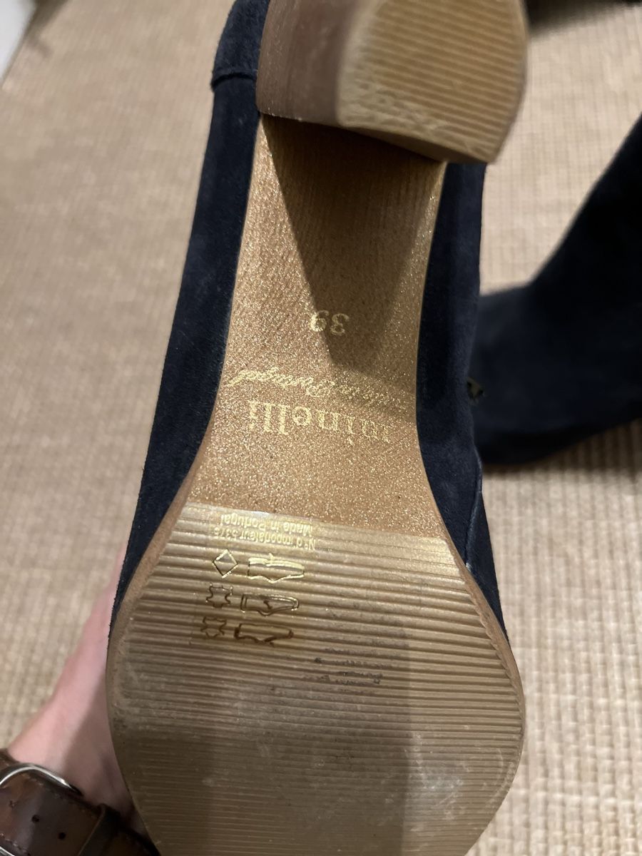 Damenschuhe: Bottines en cuir Minelli avec tresse originale – Gebraucht aus Nyon von ikel78 2