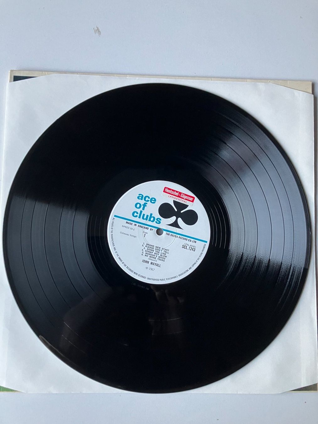 Dischi in vinile: John Mayall – Usato da Aarwangen venduto da Jukebox3 4