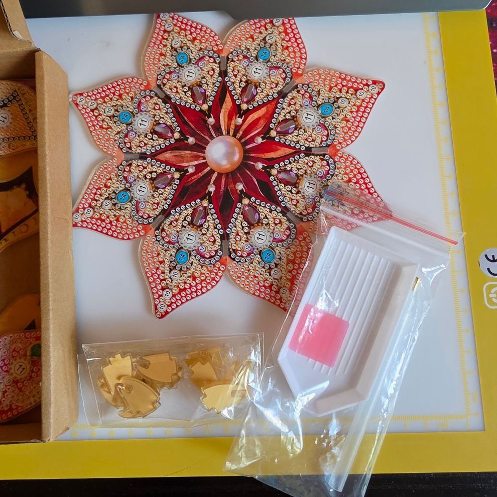 Kit bricolage: DIAMOND PAINTING MANDALA – Nuovo e nell'imballaggio originale da Dintikon venduto da bonita099 3