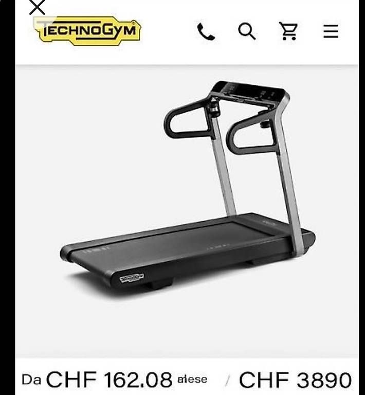Vélos d'appartement: Tapis roulant  – D'occasion à Bellinzona par ste_72hb