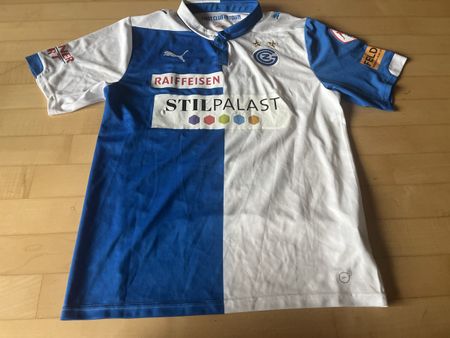 GC GCZ Grasshoppers Zürich Vintage Matchworn Trikot 2014/15
