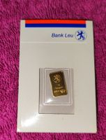6 Gold Barren à 1 Gramm