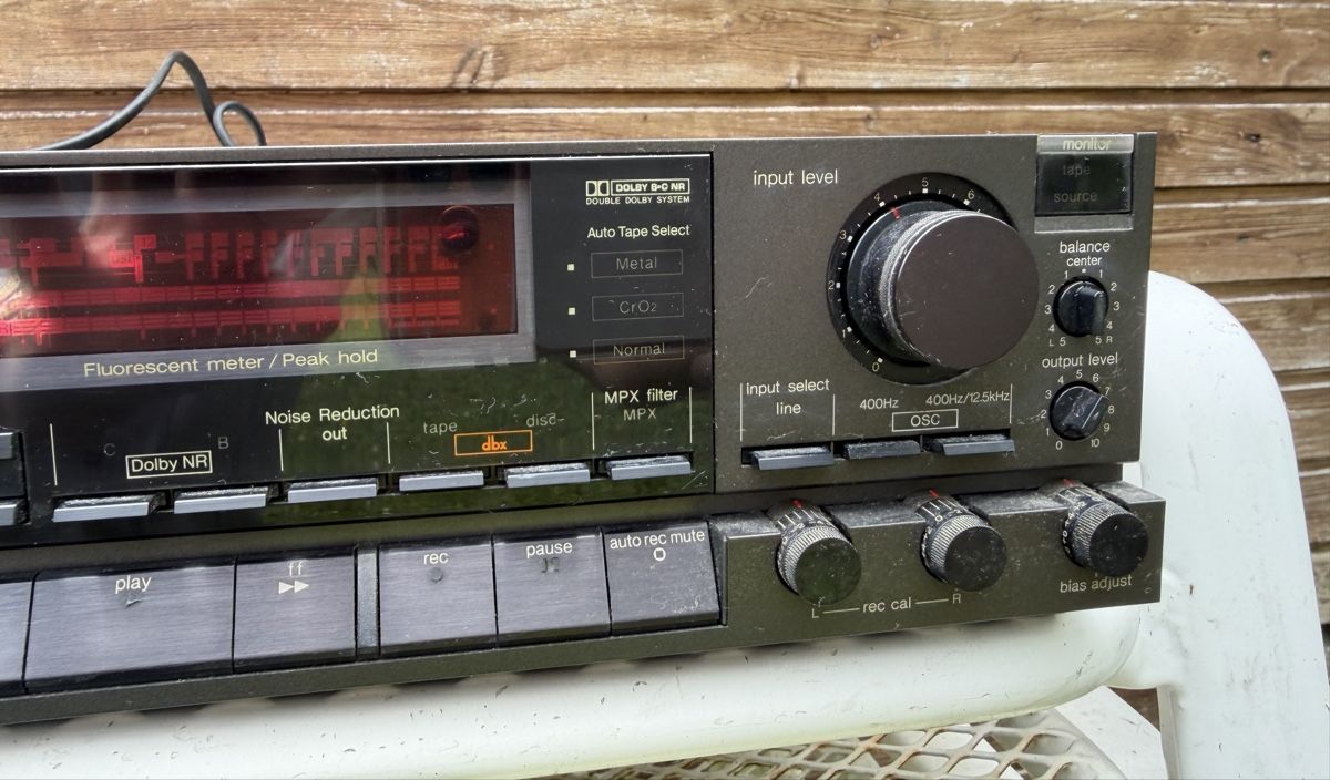 Technics Registratori: Technics RS-B100 Spitzenmodel Kasettendeck  – Difettoso da Trimbach venduto da SABO-61 5