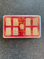 Buddha-Amulett Set Jahr 2014 Amphuwaram-Tempel