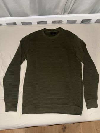 Pull vert olive Smog L