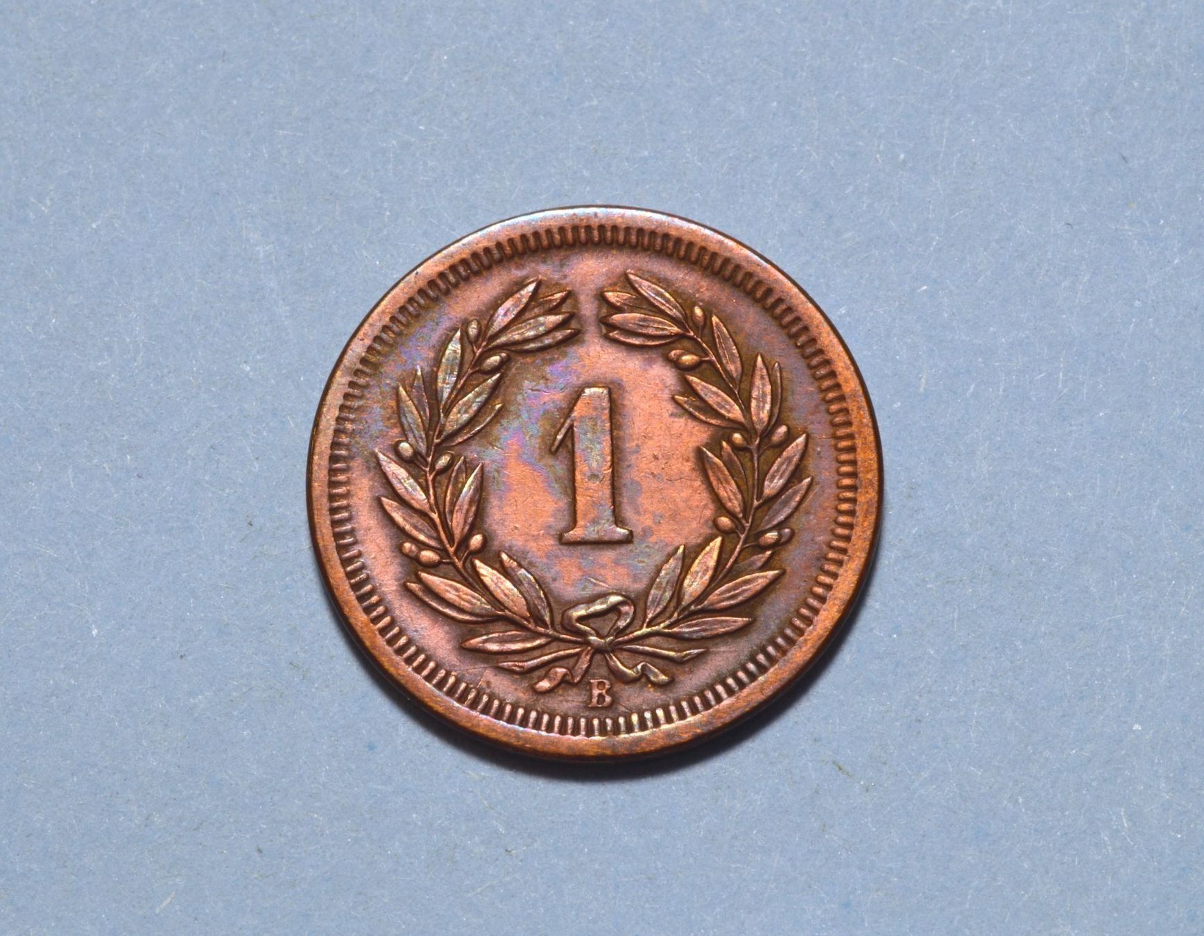 Toutes les monnaies: 1 Rappen 1875 – D'occasion à Oberglatt ZH par dil_85sh 1