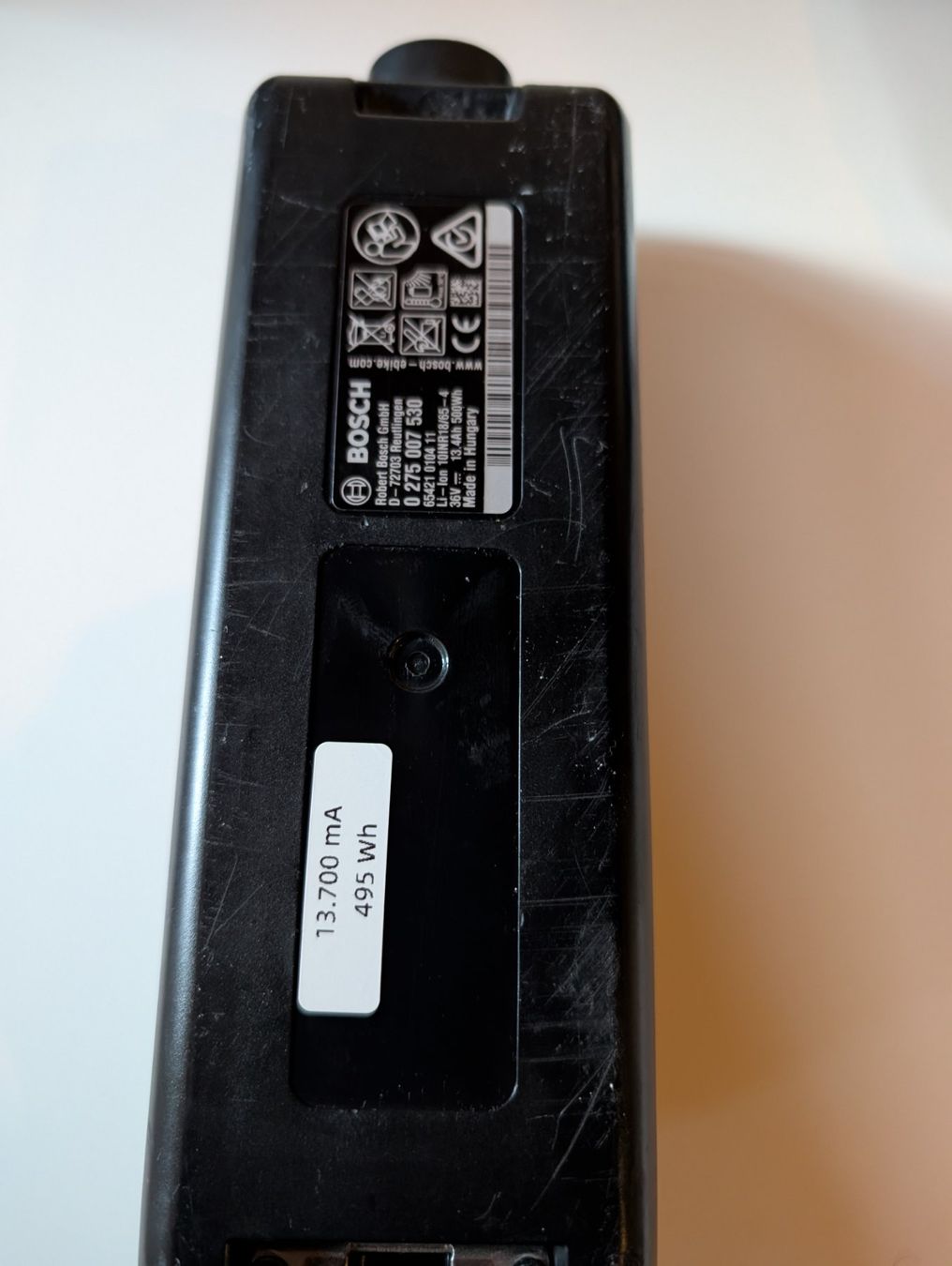 Bosch Batterie: Bosch PowerPack 500 (Refurbished) – Usato da Tiefencastel venduto da Campos81 3