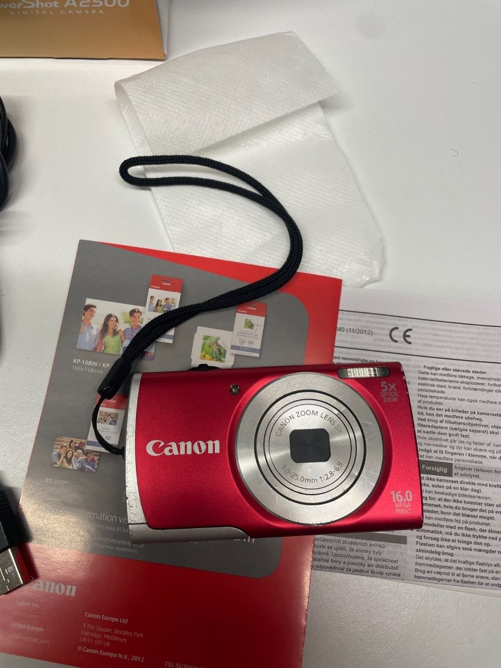 Canon Fotocamera: Canon 2500 PowerShot A2500 – Usato da Reinach BL venduto da colmarer 1