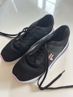 Fila Sneaker Damen Gr. 40 Schwarz Rosa Turnschuhe