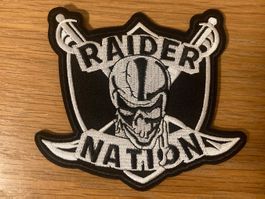 NFL  Oakland Las Vegas Raiders Nation Patch Aufnäher Sticker