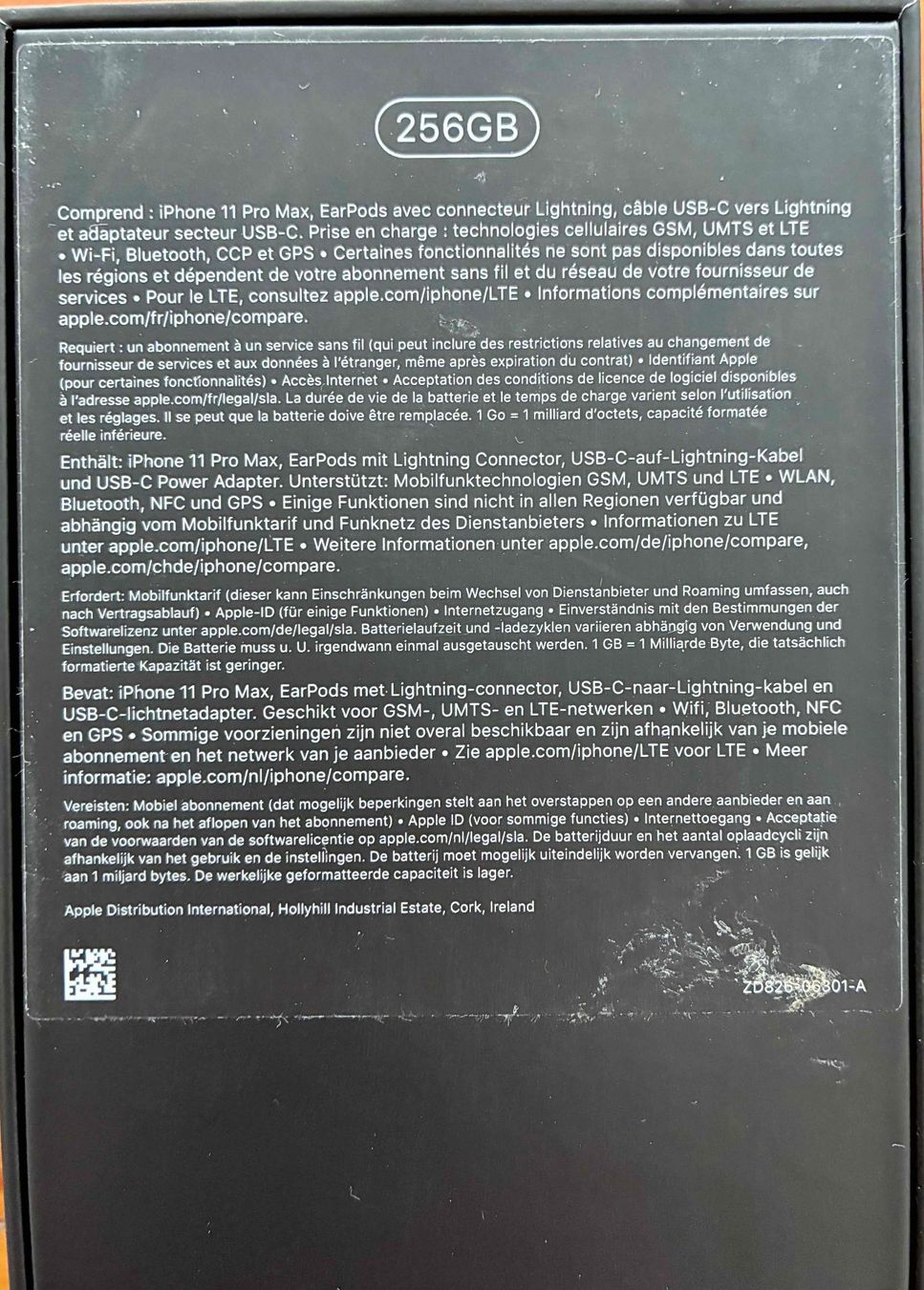 Apple Handys / Smartphones: iPhone 11 Pro Max 256GB défectueux – Defekt aus Chene-Bourg von Rila7 3
