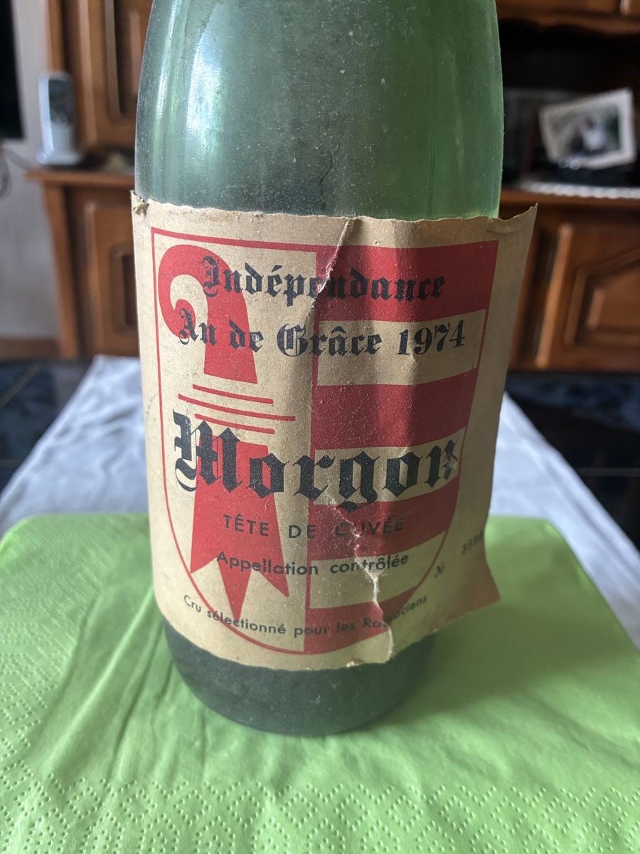 Vino: Morgon 1974  – Difettoso da Alle venduto da patriiiiick 2