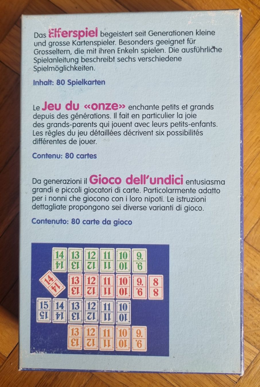 Carlit Spiele: Jeu du onze - Jeu – Gebraucht aus Onex von oph_hnr9 1