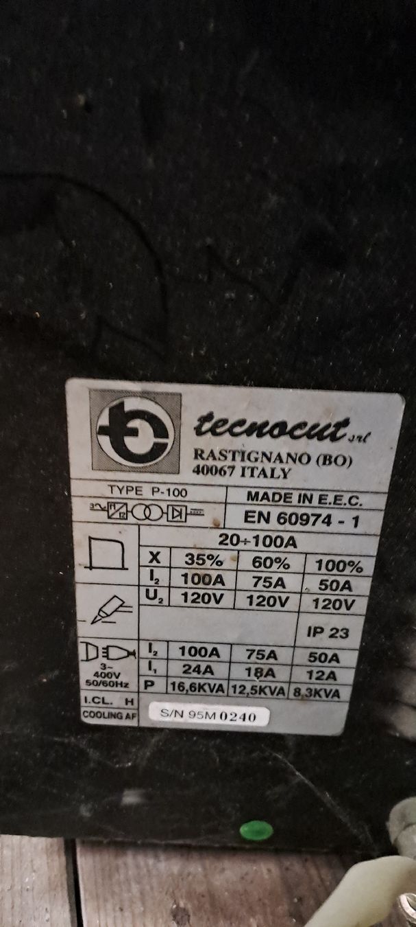Tutte le macchine: Plasma Schneider Gemäss Foto – Usato da Stetten AG venduto da Maschinenwarencenter 1